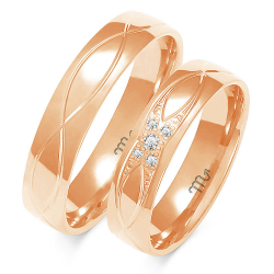 Eksklusive Vielsesringe Simply Love O210-2