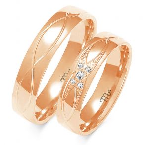 Eksklusive Vielsesringe Simply Love O210-2