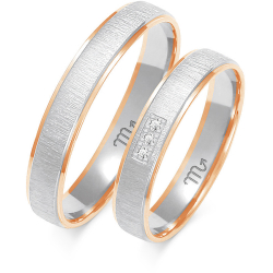 Eksklusive Vielsesringe Simply Love O214-4