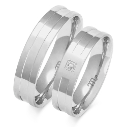 Eksklusive Vielsesringe Simply Love O216-1