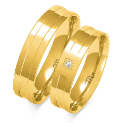 Eksklusive Vielsesringe Simply Love O216