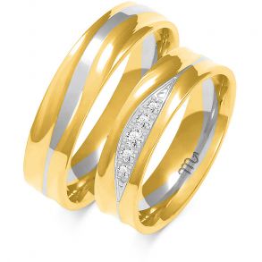 Eksklusive Vielsesringe Simply Love O217-3