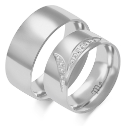 Eksklusive Vielsesringe Simply Love O221-1