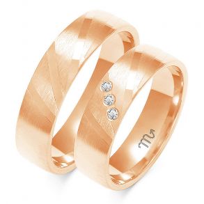 Eksklusive Vielsesringe Simply Love O223-2