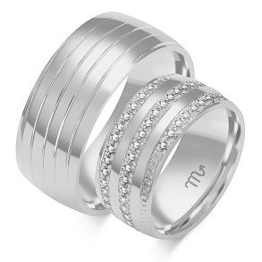 Eksklusive Vielsesringe Simply Love O224-1