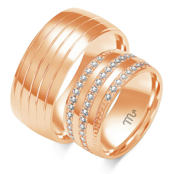 Eksklusive Vielsesringe Simply Love O224-2