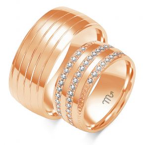 Eksklusive Vielsesringe Simply Love O224-2