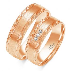 Eksklusive Vielsesringe Simply Love O234-2