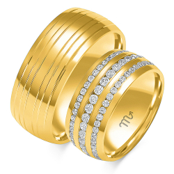 Eksklusive Vielsesringe Simply Love O237