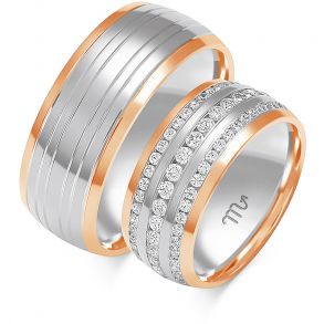 Eksklusive Vielsesringe Simply Love O237-4