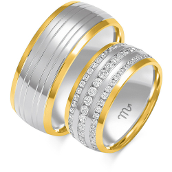 Eksklusive Vielsesringe Simply Love O237-3