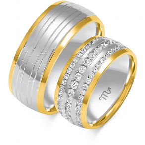 Eksklusive Vielsesringe Simply Love O237-3