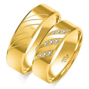 Eksklusive Vielsesringe Simply Love O241