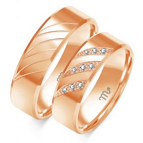 Eksklusive Vielsesringe Simply Love O241-2