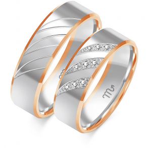 Eksklusive Vielsesringe Simply Love O241-4