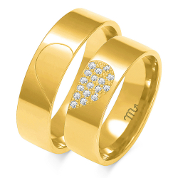 Eksklusive Vielsesringe Simply Love O242