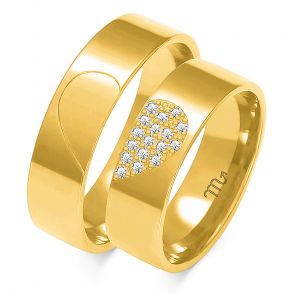 Eksklusive Vielsesringe Simply Love O242