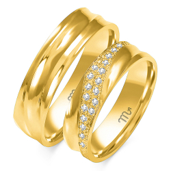 Eksklusive Vielsesringe Simply Love O244