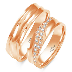 Eksklusive Vielsesringe Simply Love O244-2