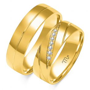 Eksklusive Vielsesringe Simply Love O248