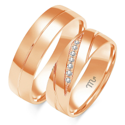 Eksklusive Vielsesringe Simply Love O248-2