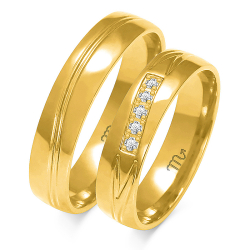 Eksklusive Vielsesringe Simply Love O251