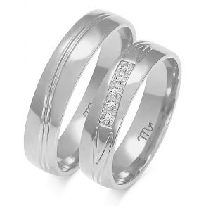 Eksklusive Vielsesringe Simply Love O251-1