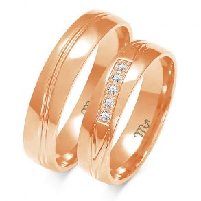 Eksklusive Vielsesringe Simply Love O251-2