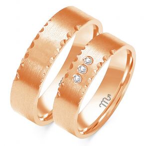 Eksklusive Vielsesringe Simply Love O252-2