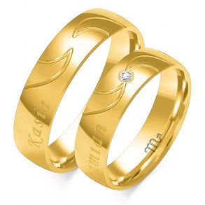 Eksklusive Vielsesringe Simply Love O253