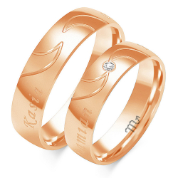 Eksklusive Vielsesringe Simply Love O253-2
