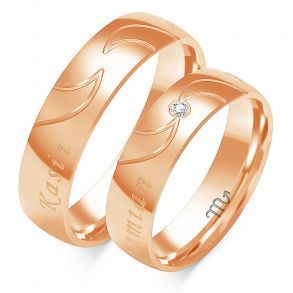 Eksklusive Vielsesringe Simply Love O253-2