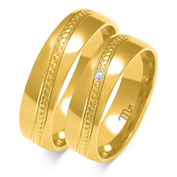 Eksklusive Vielsesringe Simply Love O256