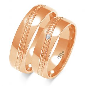 Eksklusive Vielsesringe Simply Love O256-2