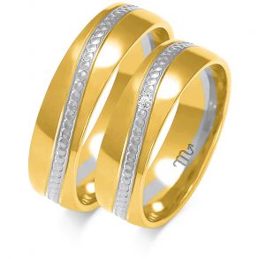 Eksklusive Vielsesringe Simply Love O256-3