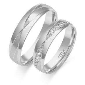 Eksklusive Vielsesringe Simply Love O257-1