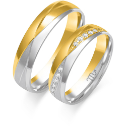 Eksklusive Vielsesringe Simply Love O257-3