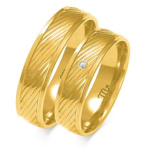 Eksklusive Vielsesringe Simply Love O258