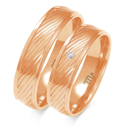 Eksklusive Vielsesringe Simply Love O258-2