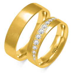 Eksklusive Vielsesringe Simply Love O262