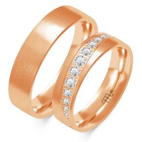 Eksklusive Vielsesringe Simply Love O262-2