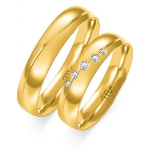 Eksklusive Vielsesringe Simply Love O268