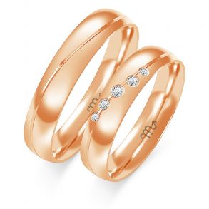 Eksklusive Vielsesringe Simply Love O268-2