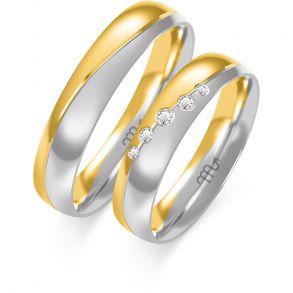 Eksklusive Vielsesringe Simply Love O268-3