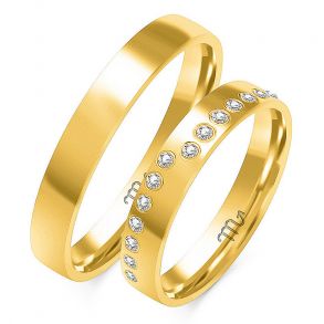 Eksklusive Vielsesringe Simply Love O269