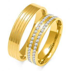 Eksklusive Vielsesringe Simply Love O270