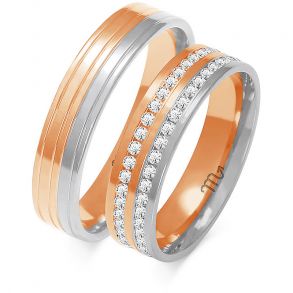 Eksklusive Vielsesringe Simply Love O270-4