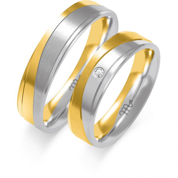 Eksklusive Vielsesringe Simply Love O271-3
