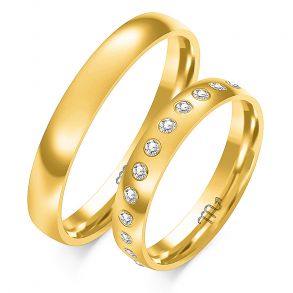 Eksklusive Vielsesringe Simply Love O276