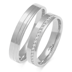 Eksklusive Vielsesringe Simply Love O277-1